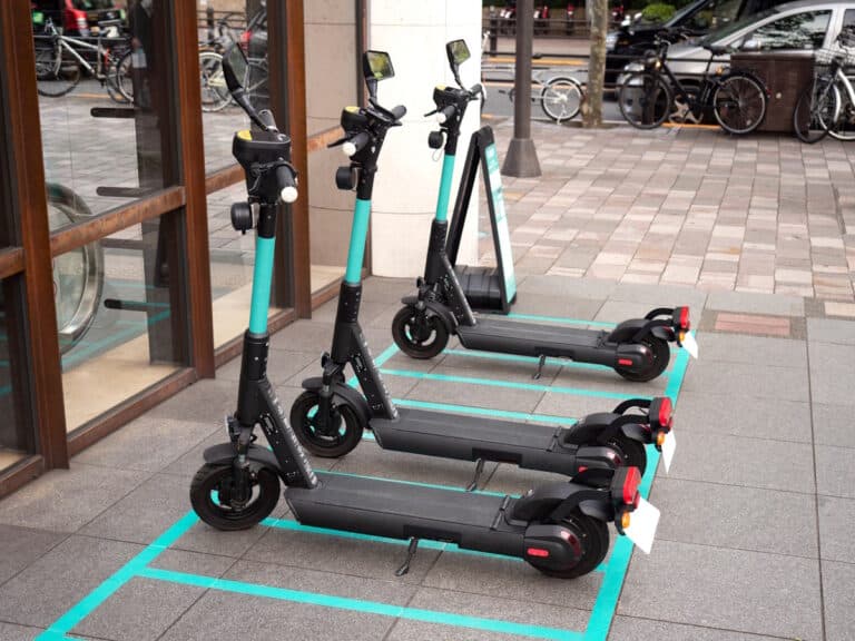 Rental e-scooters