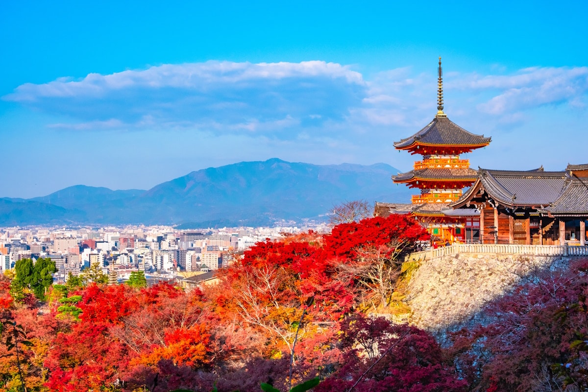 Kiyomizudera in Kyoto