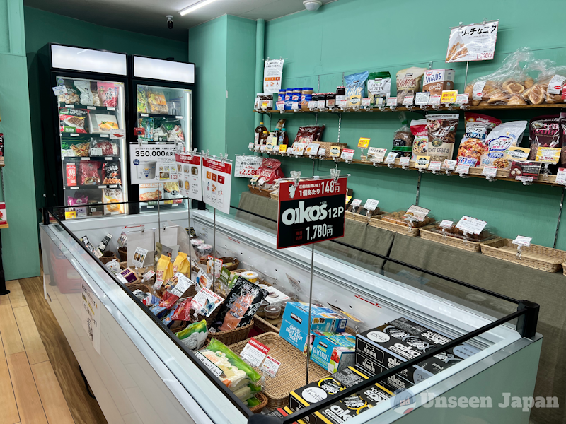 Inside E-Cost, a Costco resale store in Tokyo