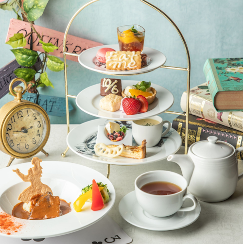 Old Castle Alice - poicture of the afternoon tea sea