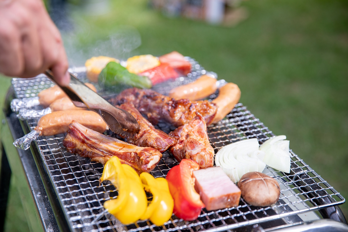 Picture of outdoor barbeque