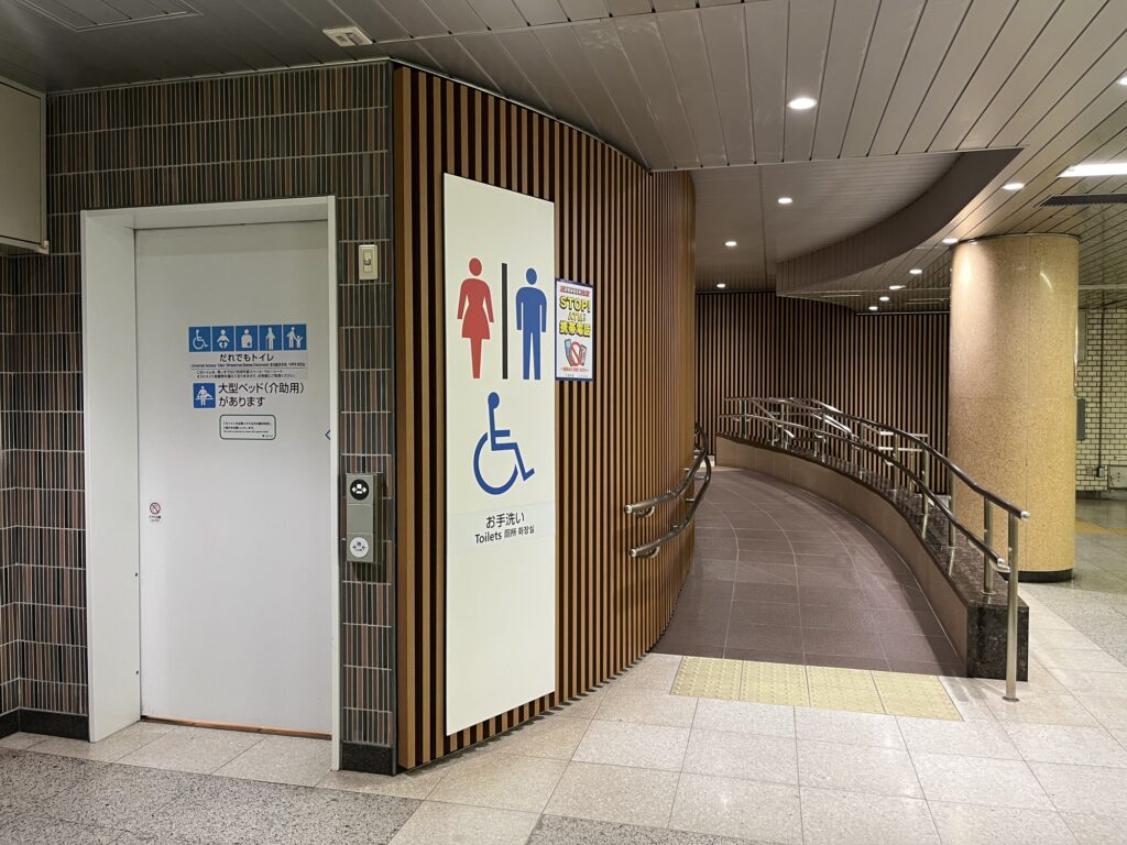 Multipurpose toilet in Japan