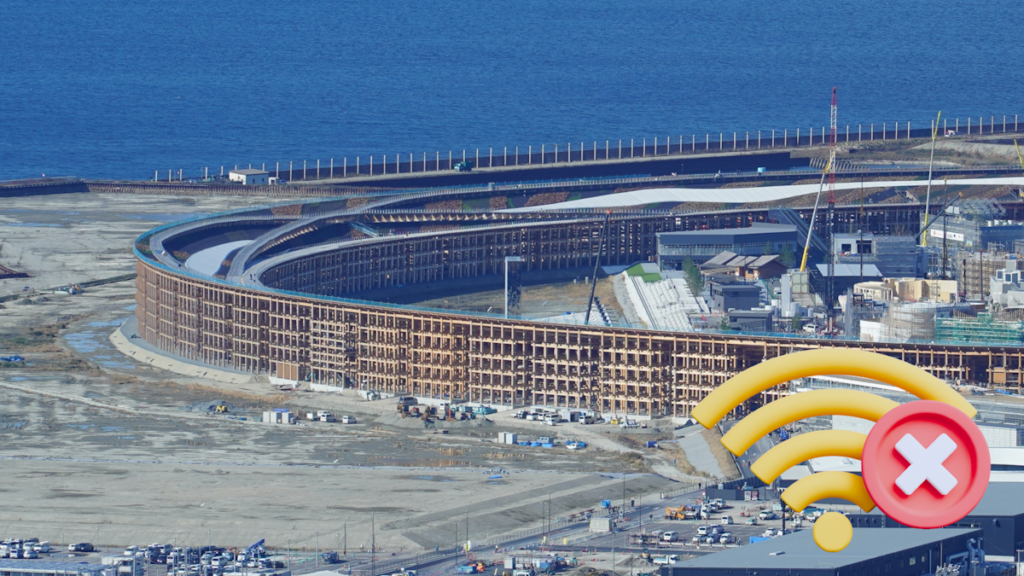 Lack of wifi at Osaka World Expo