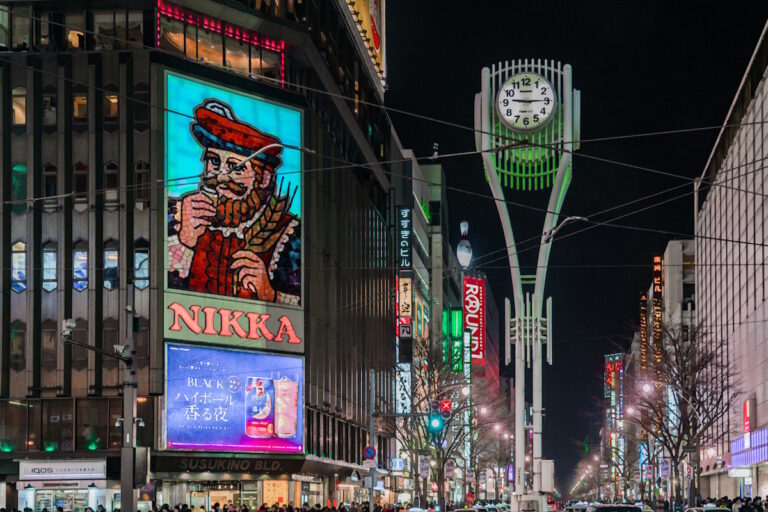 Susukino in Sapporo