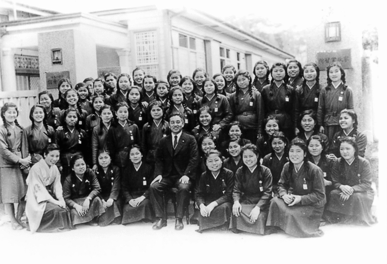 Himeyuri students before mobilization