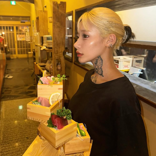 Tochonika Pepe at work last year at Maguro Kaichi.