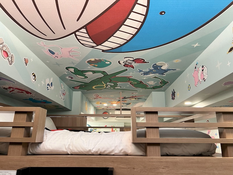 Ceiling of the Pokémon room