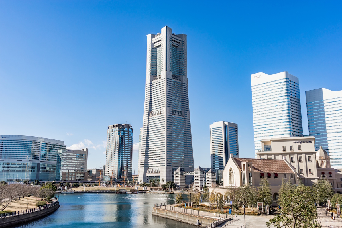 City view of Kawasaki, Kanagawa Prefecture