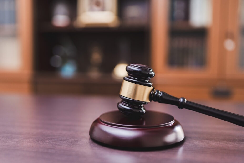 Court gavel